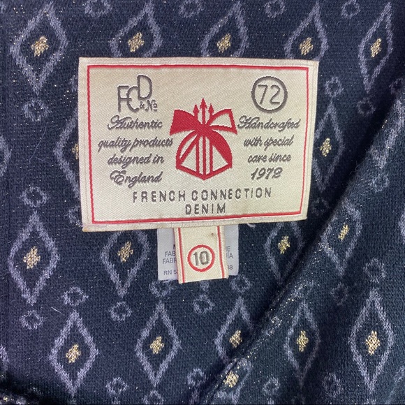 FRENCH CONNECTION DENIM Metallic Threaded … - Picture 5 of 11